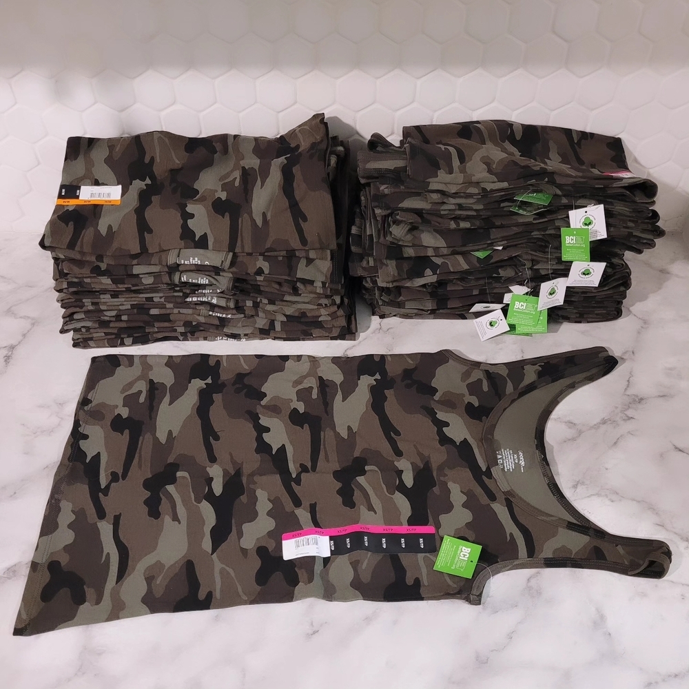 George Camouflage Tank Tops